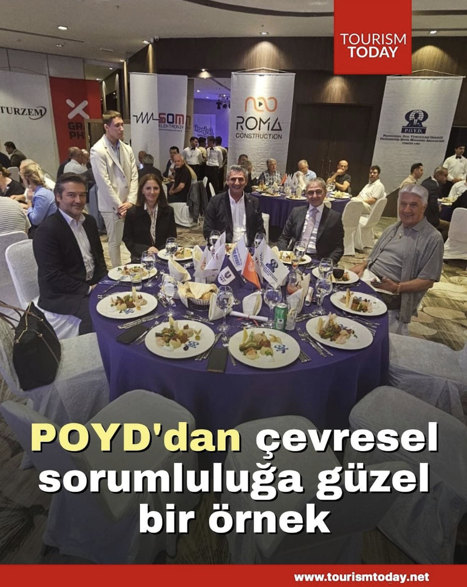 Profesyonel Otel Yöneticileri Derneği (POYD) sürdürülebilirlik alanındaki çalışmalarına bir yenisini daha ekledi